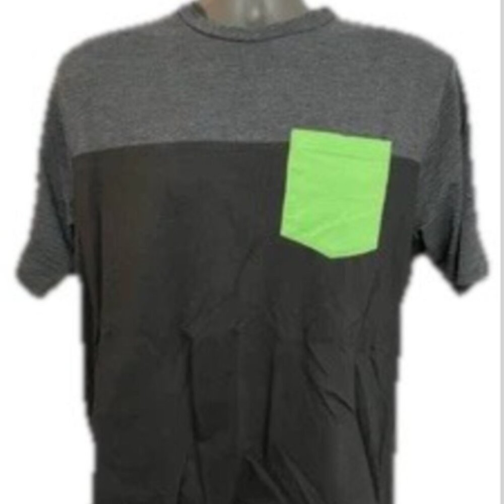 Blue gear Men’s XL Multicolor Short Sleeve Cotton Tee With Pocket